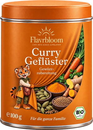 Dose Curry Geflüster