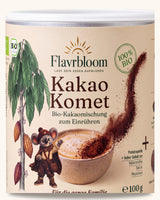 Kakao Komet - Bio-Kakaomischung zum Einruehren von Flavrbloom, 100 g Dose