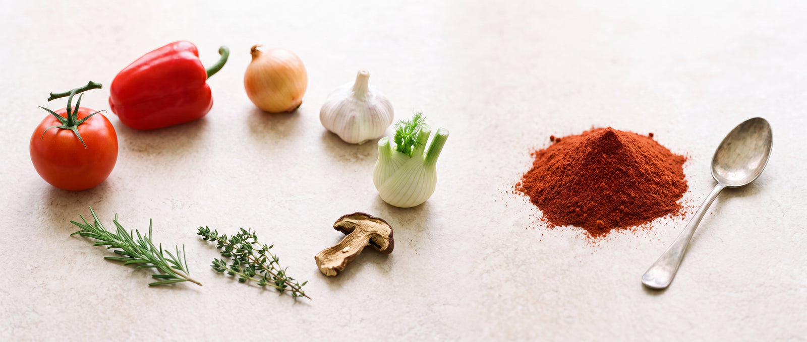 Frische Zutaten von Tomaten Glut